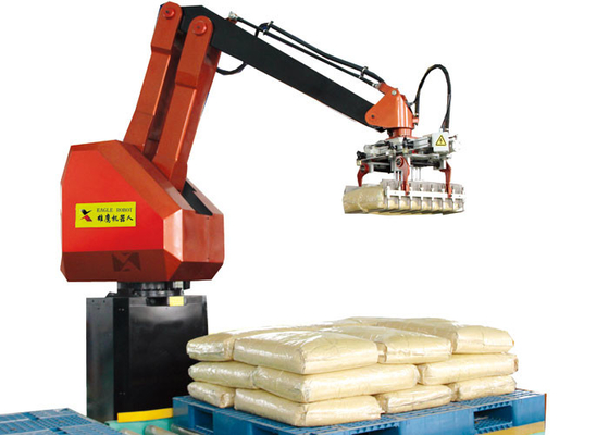 Palletizing ρομπότ σερβο μηχανών εναλλασσόμενου ρεύματος επιλογή και θέση στη χημική βιομηχανία