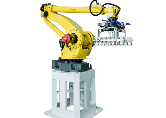 4 Palletizing φακέλων FANUC εργασίας άξονα ρομπότ που χρησιμοποιείται στο εργοστάσιο