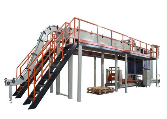 Πιστοποίηση 2400mm CE αυτόματη Palletizer μηχανή 220V