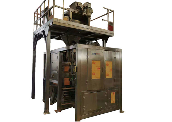 Μηχανή συσκευασίας λιπασμάτων 30kg/σακούλα στη βιομηχανία τροφών για κατοικίδια