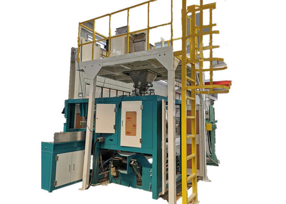 10kW 50kg τοποθετούν την αυτόματη μηχανή ζυγίσματος και συσκευασίας για την πέτρινη σκόνη σε σάκκο