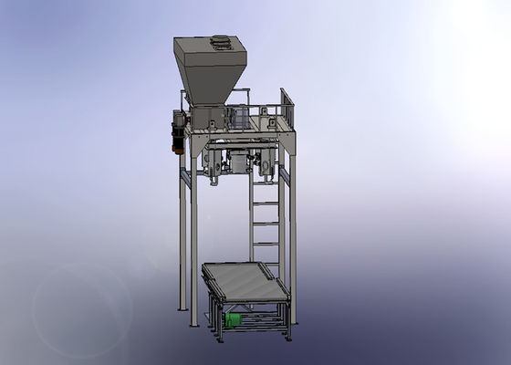 400kg~1500kg τεράστια μηχανή συσκευασίας τσαντών για τη σκόνη συμπύκνωσης αργυραδάμαντα