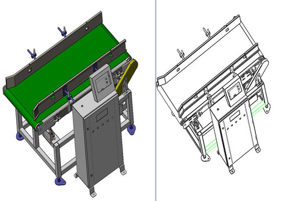 Αυτόματο Checkweigher βιομηχανίας ποτών IP66 50kg