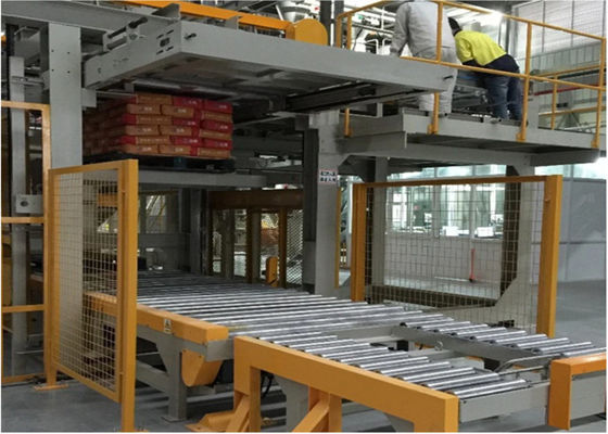 3 πολυ μηχανή Palletizer τσαντών γραμμών 25kg φάσεων