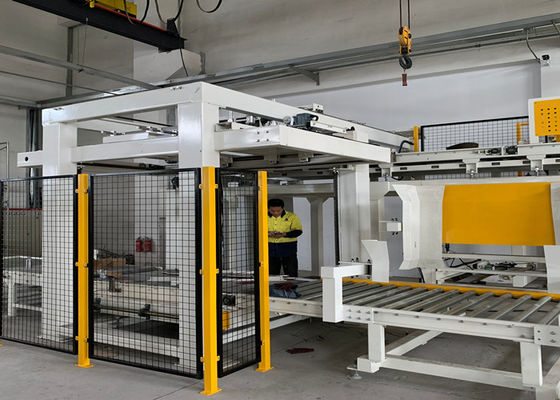 Ανοξείδωτο 2200bags/ώρα 2200mm μηχανή Palletizer τσαντών