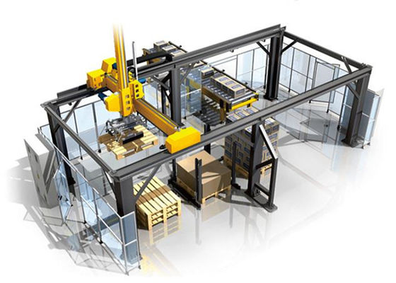 2400mm 1200bags/μηχανή Palletizer τσαντών ώρας για τη βαριά τσάντα βαλβίδων
