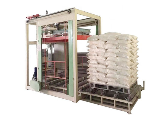 Μόνη εγκατεστημένη υψηλή ταχύτητα 1000bags/μηχανή Palletizer τσαντών ώρας