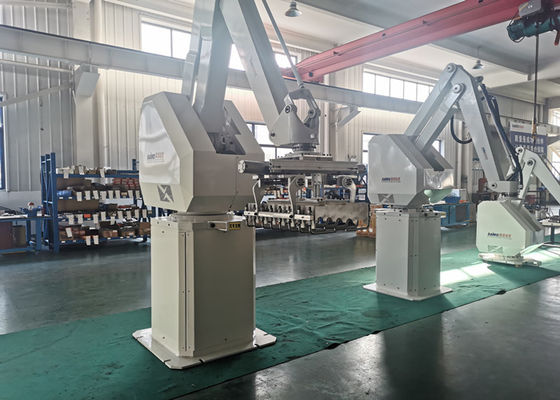 1500times/H συσσώρευση 4 του ρομπότ Palletizer τσαντών PLC 50kg αξόνων