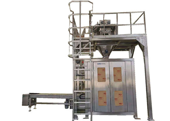 10-50kg η αυτόματη γεμίζοντας ζυγίσματος και σφραγίζοντας μηχανή για τη βαριά τσάντα 12KW ΡΆΒΕΙ τη μηχανή